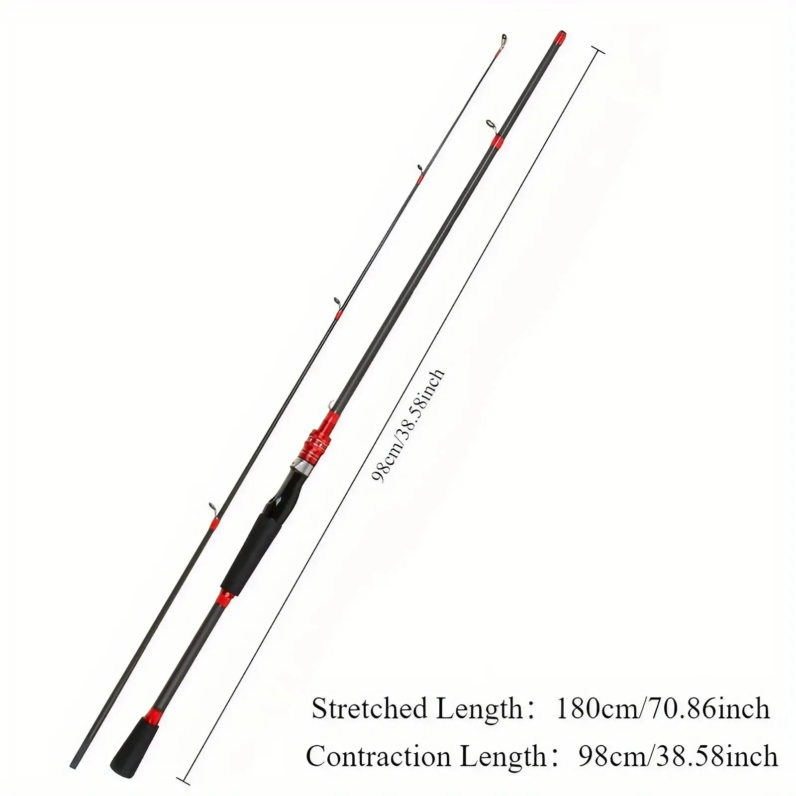 iPC 70.86" Fiberglass Rod