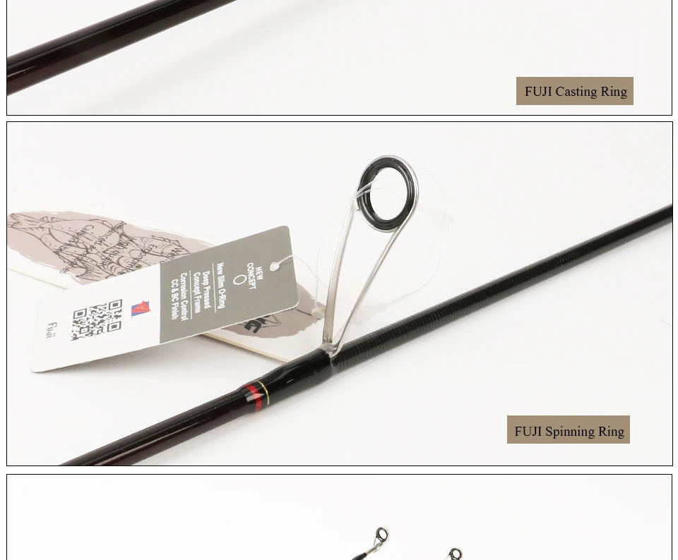 KUYING Teton L Light 6'6" Baitcasting Rod