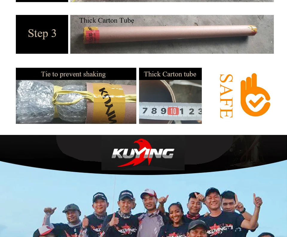 KUYING Teton L Light 6'6" Baitcasting Rod