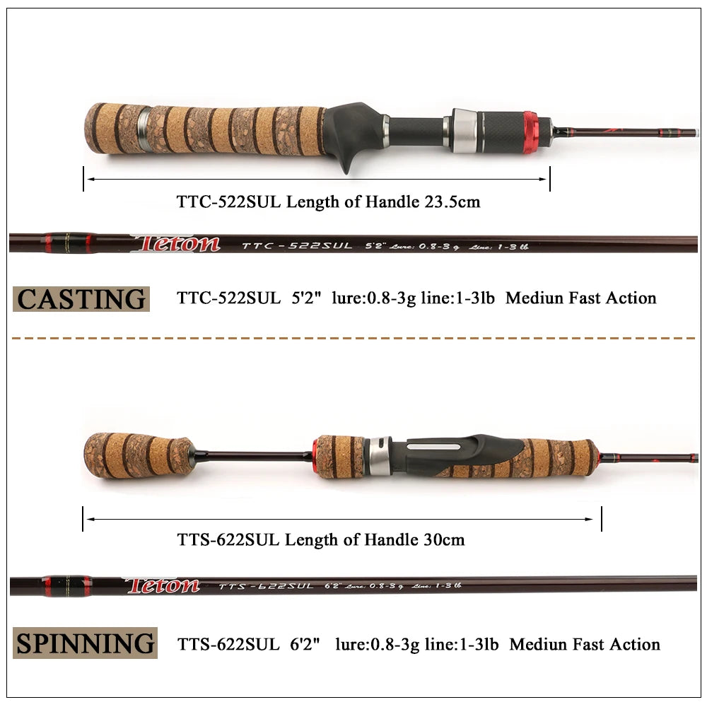 KUYING Teton SUL 5'2" Casting Rod