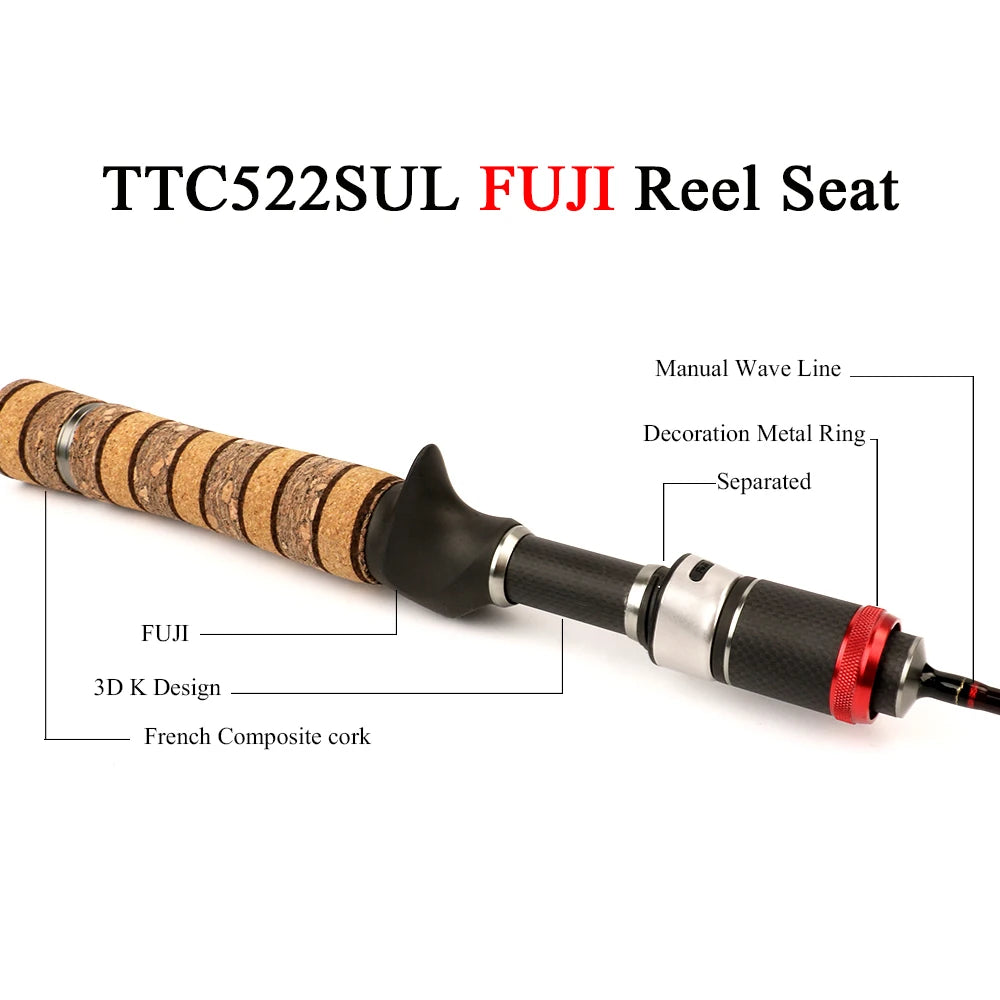 KUYING Teton SUL 5'2" Casting Rod