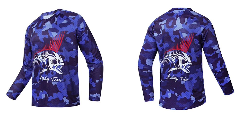 Men’s Long Sleeve UV Fishing Shirt