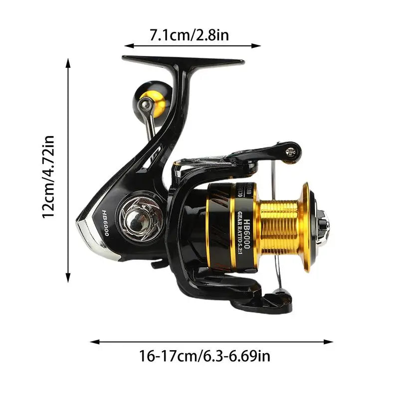 5.2:1 Speed Reel