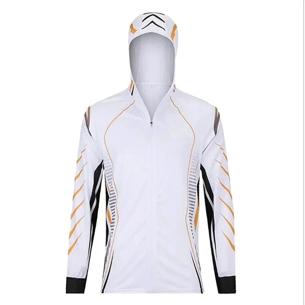 Summer Fishing Hoodie UPF 50+ Zippered