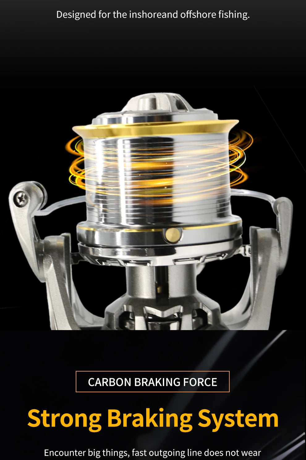 NGK Long Shot Surf Spinning Reel