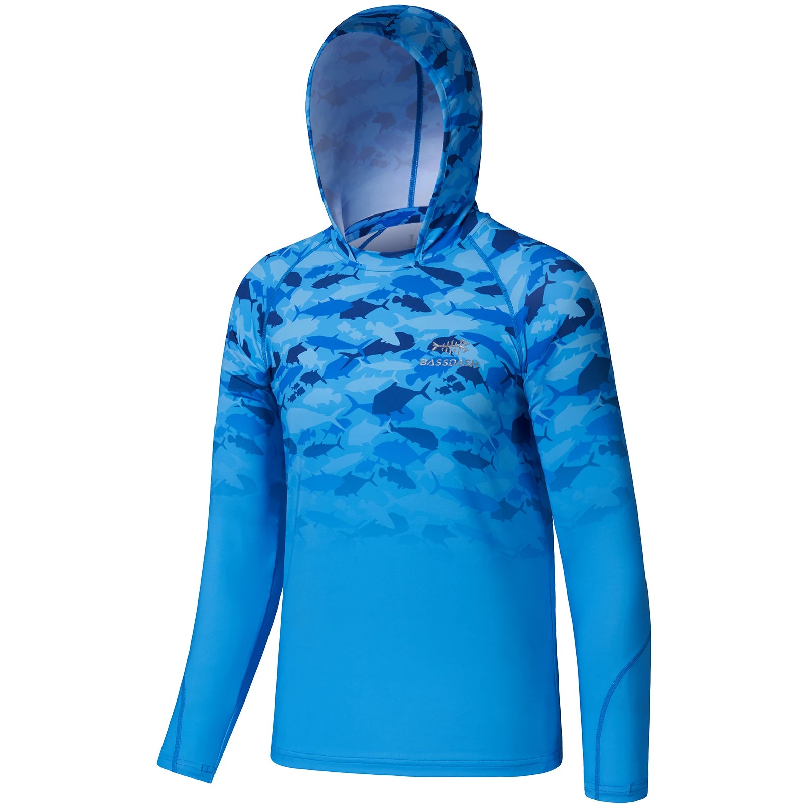 BASSDASH Youth UPF 50+ Fishing Hoodie