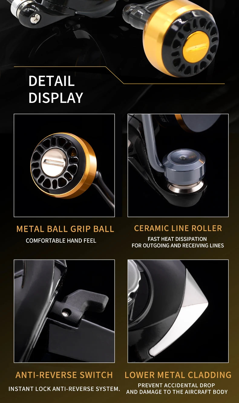 HM New Fishing Reel