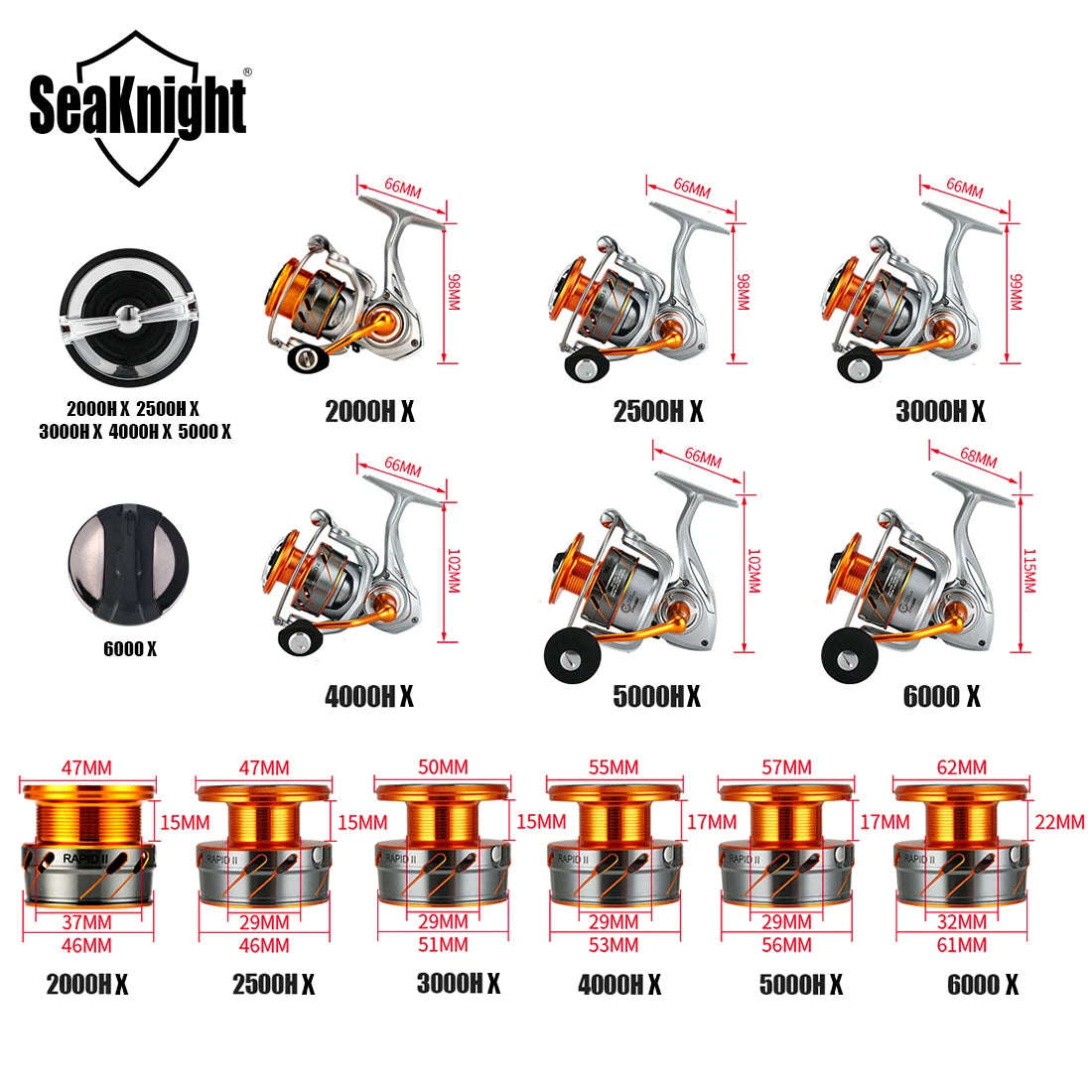 SeaKnight Brand RAPIDX2