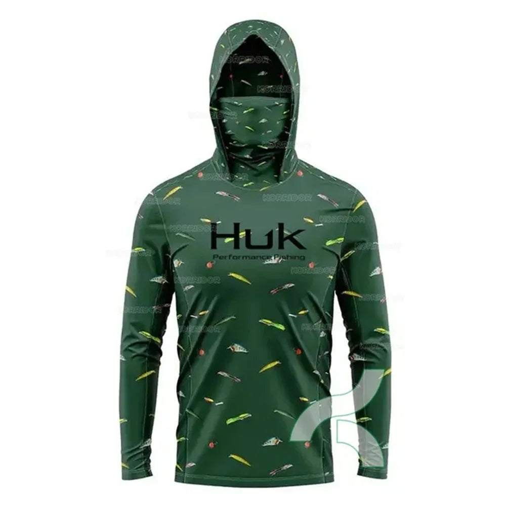 HUK Fishing Shirt – Long Sleeve Sun Protection