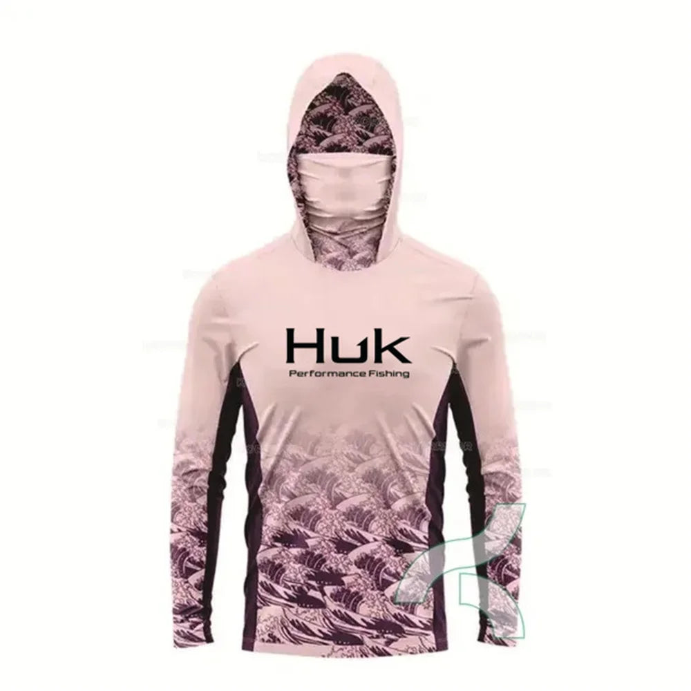 HUK Fishing Shirt – Long Sleeve Sun Protection