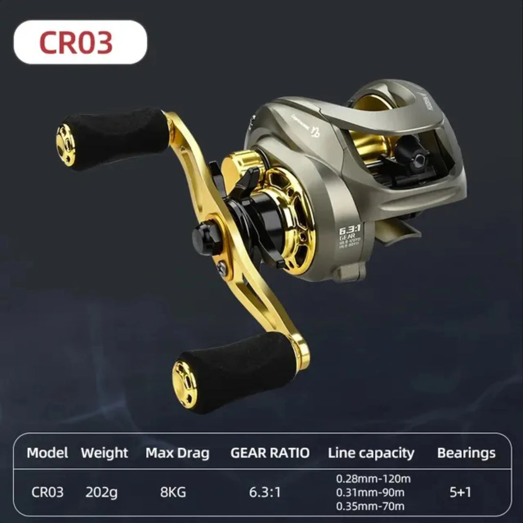 Fishing Reel CR 8kg Max Drag