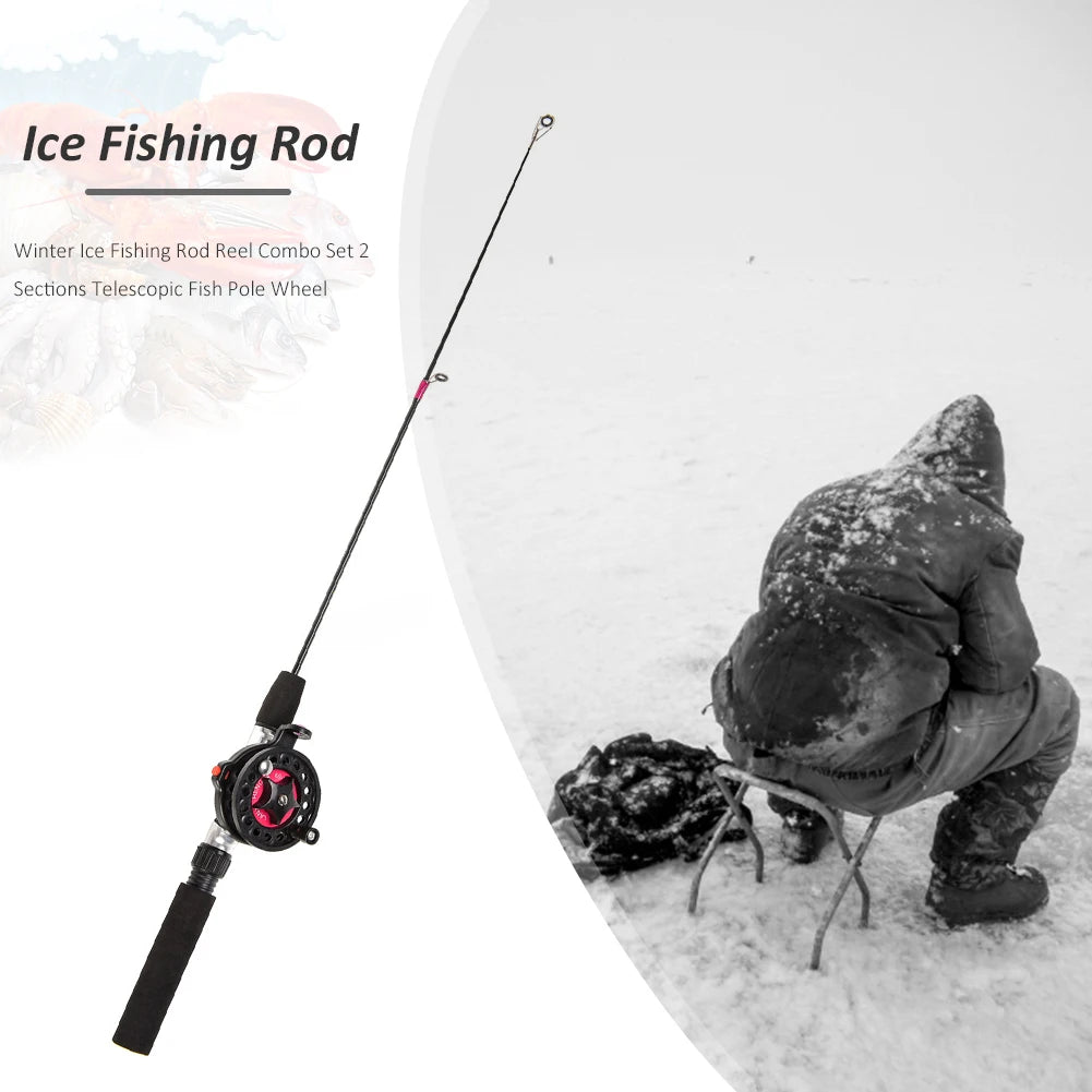2-Section Ice Fishing Rod