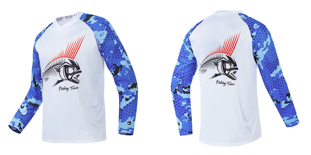 Men’s Long Sleeve UV Fishing Shirt