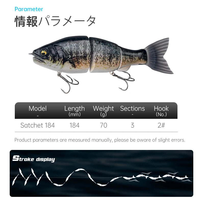 LEYDUN JOINTED CLAW Swimbait