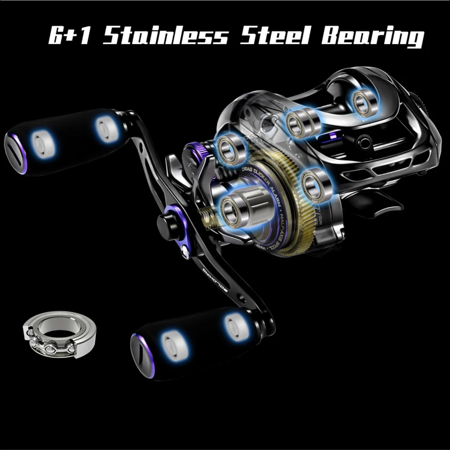 GKA200 Pro Baitcasting Reel
