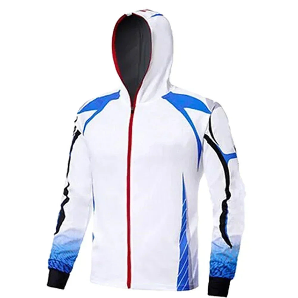 Summer Fishing Hoodie UPF 50+ Zippered