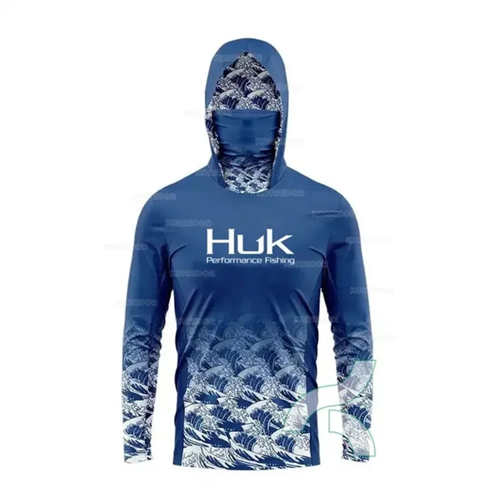 HUK Fishing Shirt – Long Sleeve Sun Protection