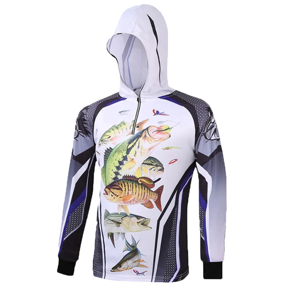 Fishing Jacket – Hooded, UV, Camouflage