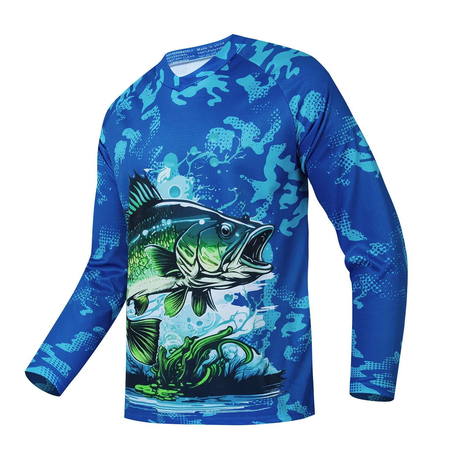 Men’s Long Sleeve UV Fishing Shirt