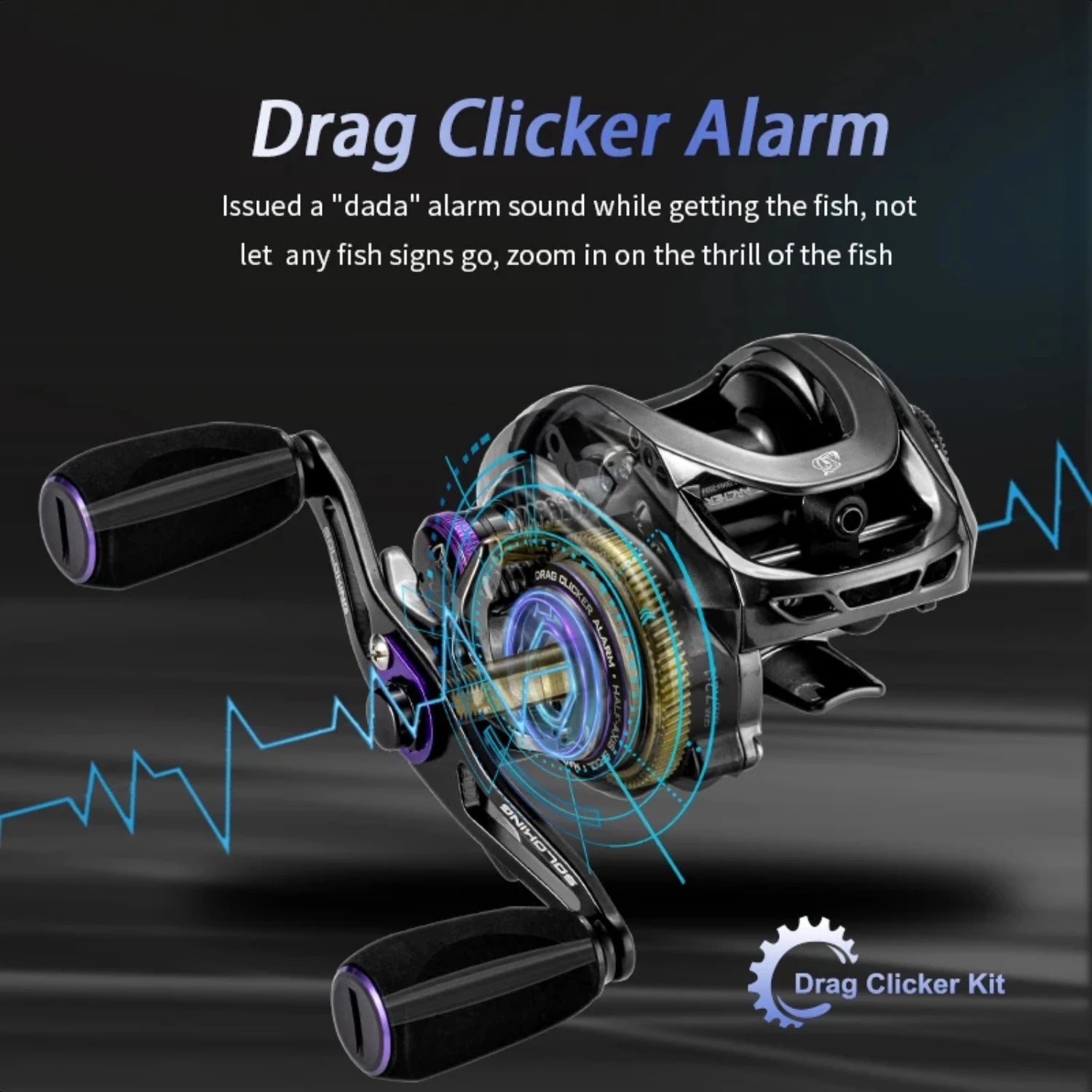 GKA200 Pro Baitcasting Reel