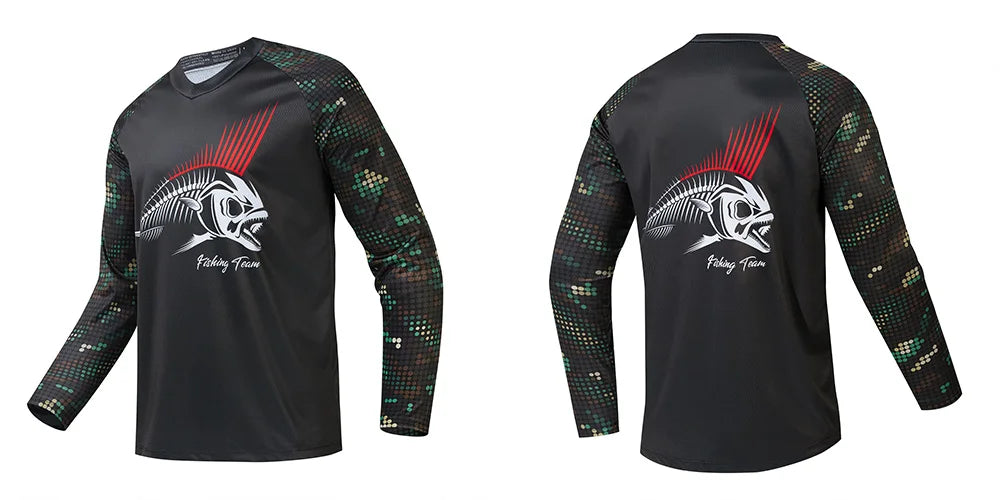 Men’s Long Sleeve UV Fishing Shirt