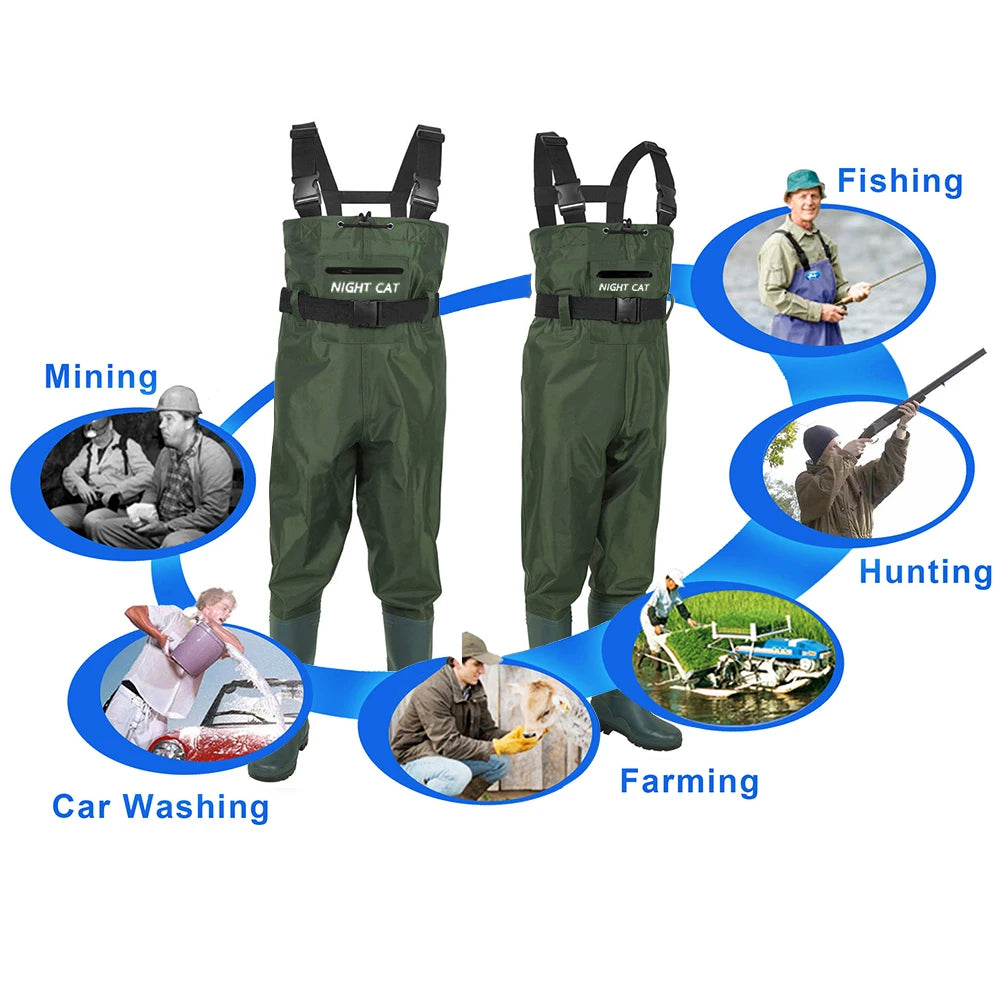 Lightweight Waterproof Fishing Waders