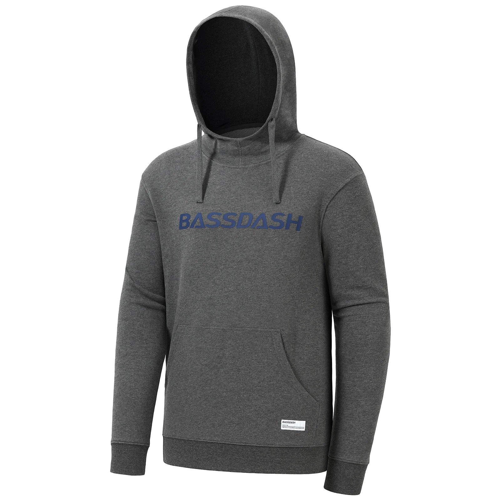 BASSDASH Men’s Cotton Hoodie Sweatshirt