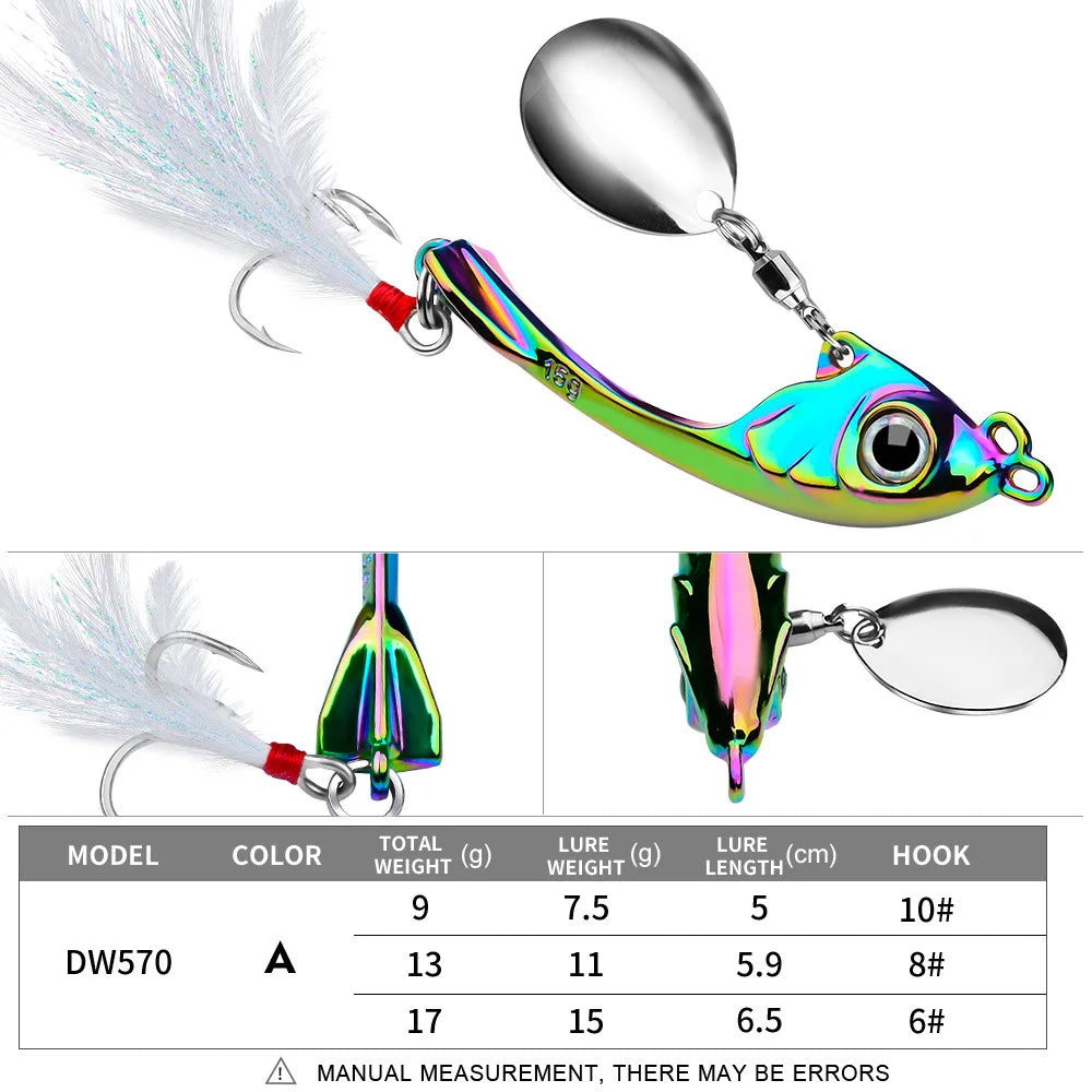 Spinnerbait Jig