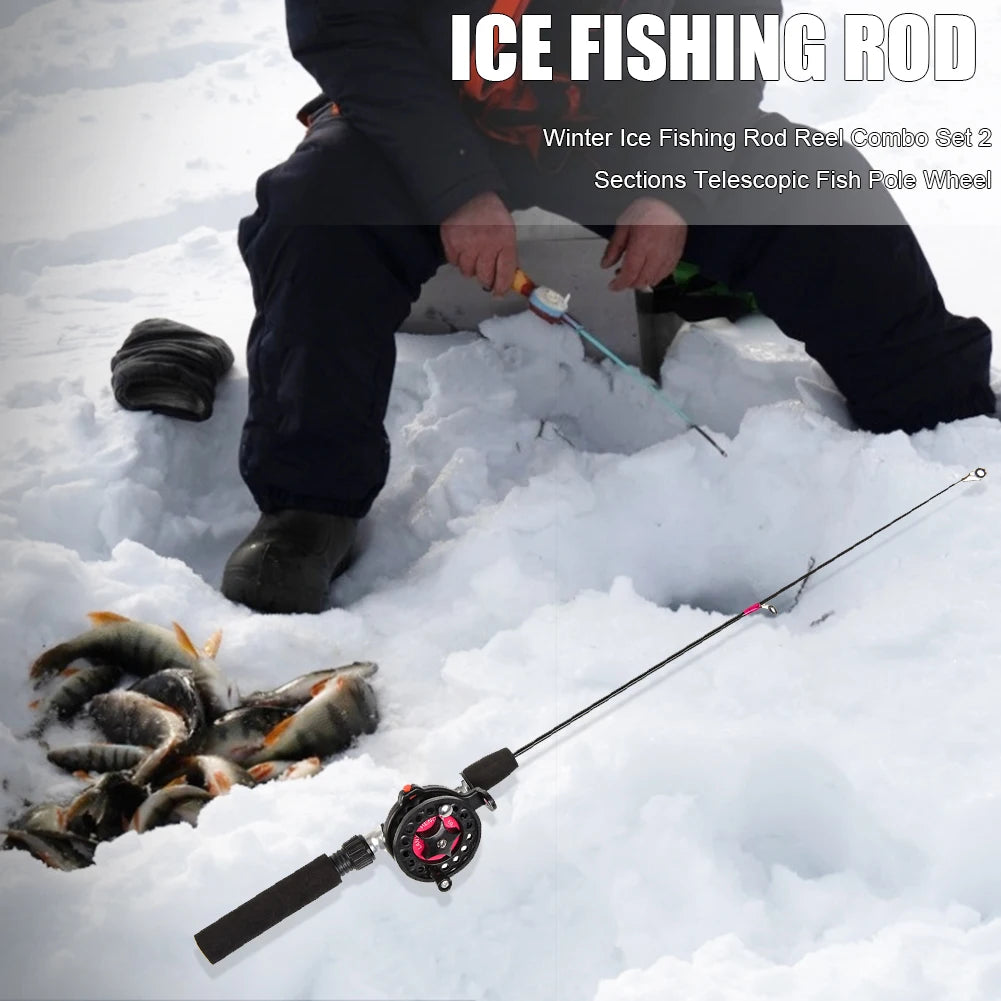 2-Section Ice Fishing Rod