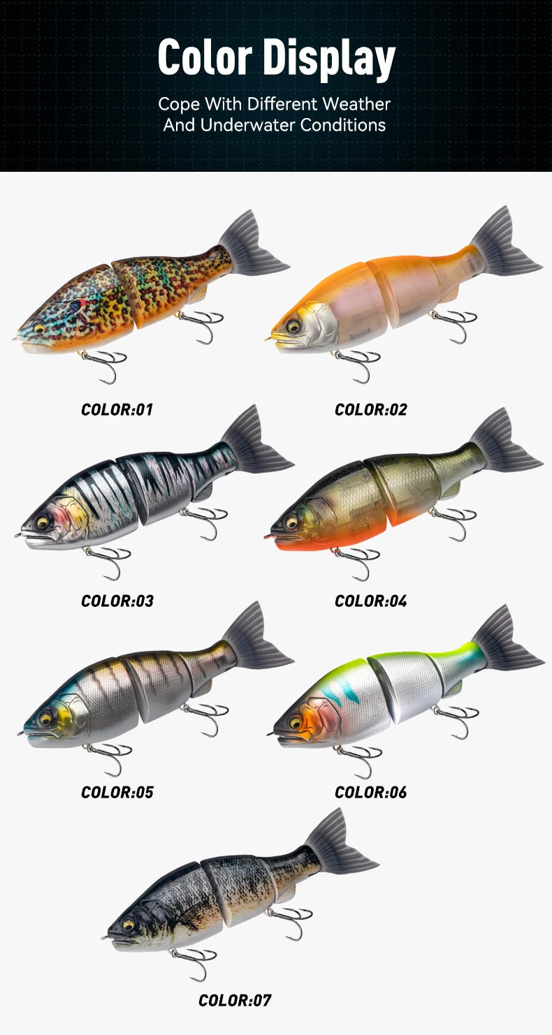 LEYDUN JOINTED CLAW Swimbait