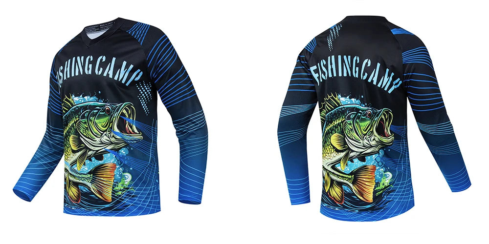 Men’s Long Sleeve UV Fishing Shirt