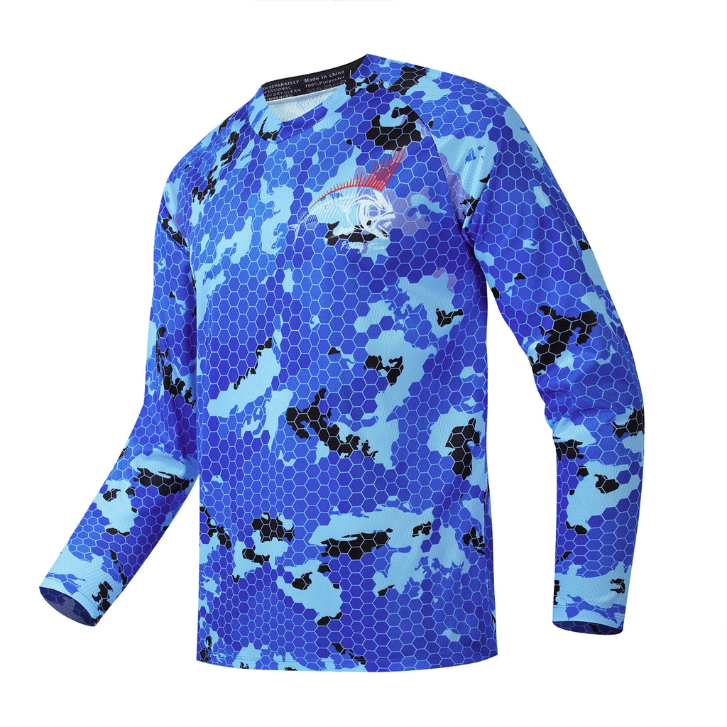 Men’s Long Sleeve UV Fishing Shirt