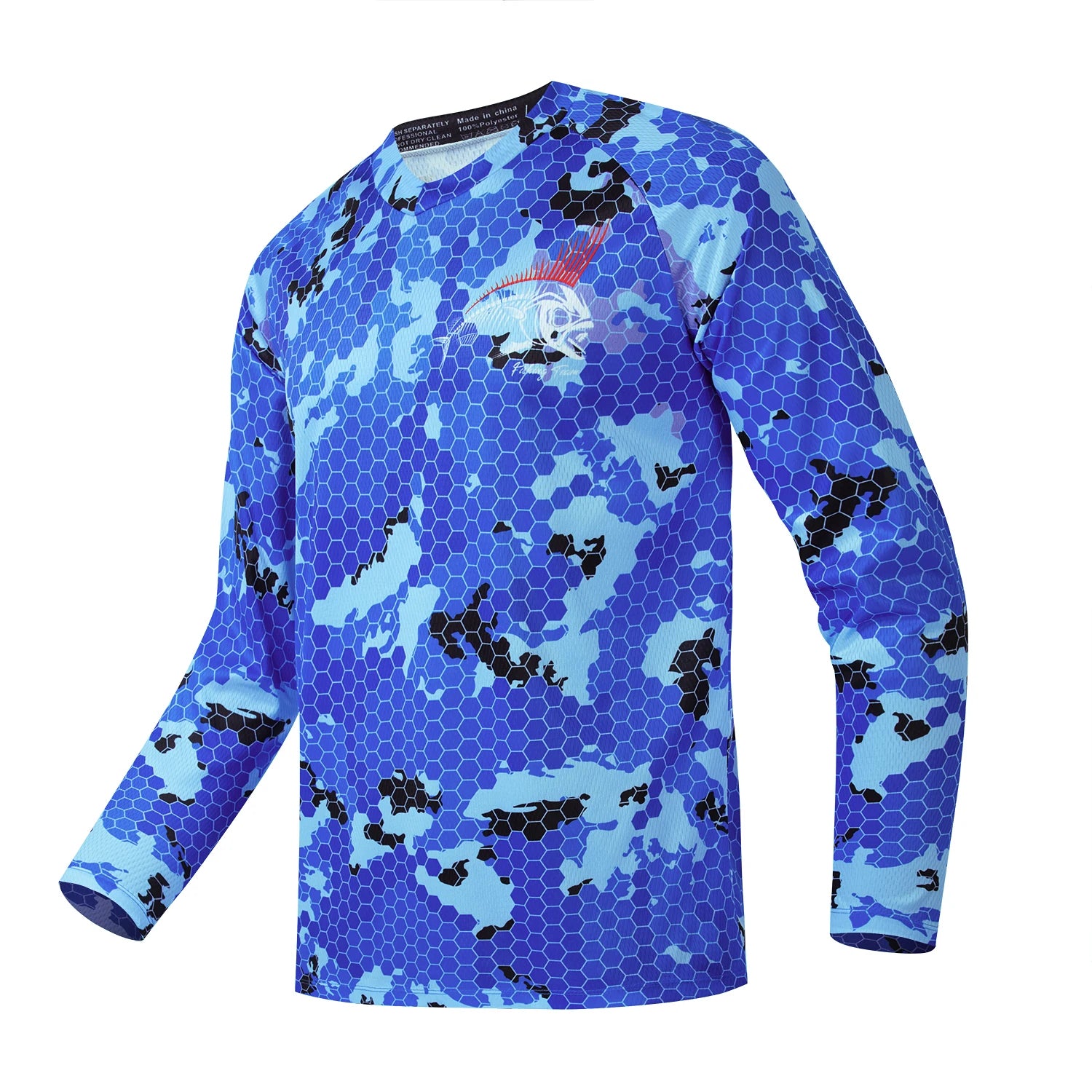Men’s Long Sleeve UV Fishing Shirt
