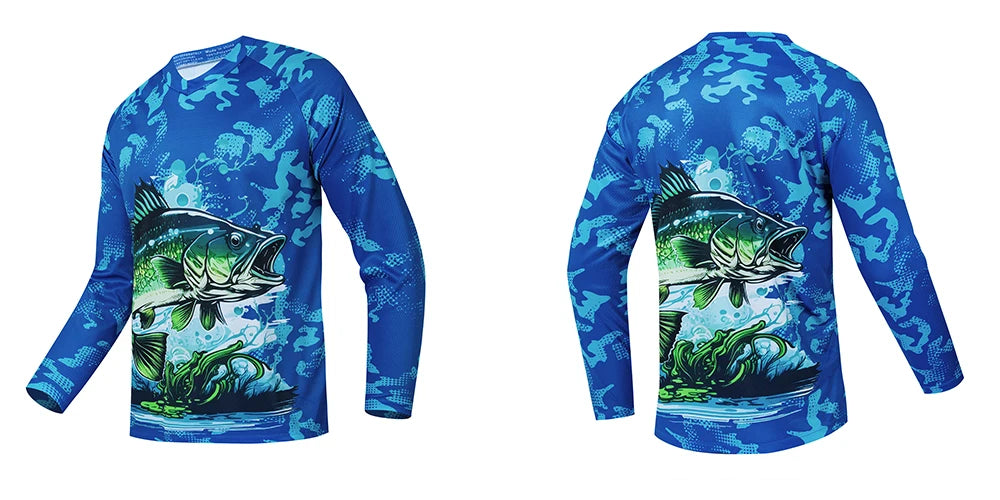 Men’s Long Sleeve UV Fishing Shirt