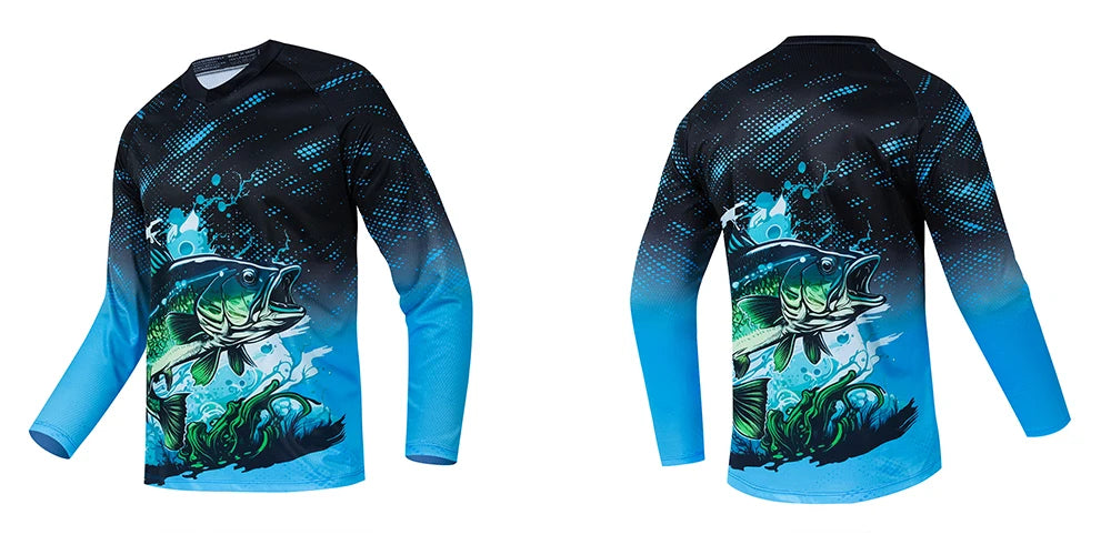 Men’s Long Sleeve UV Fishing Shirt