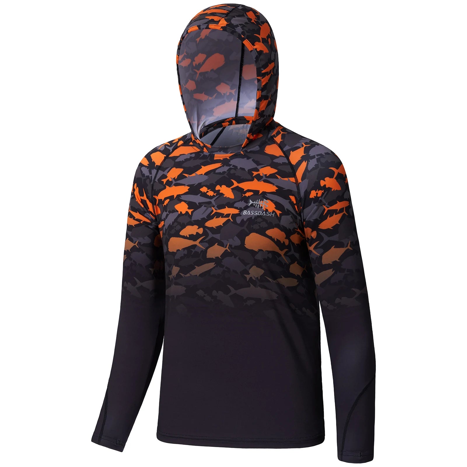 BASSDASH Youth UPF 50+ Fishing Hoodie