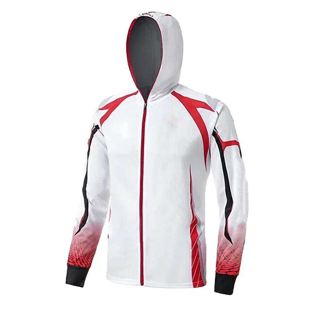 Summer Fishing Hoodie UPF 50+ Zippered