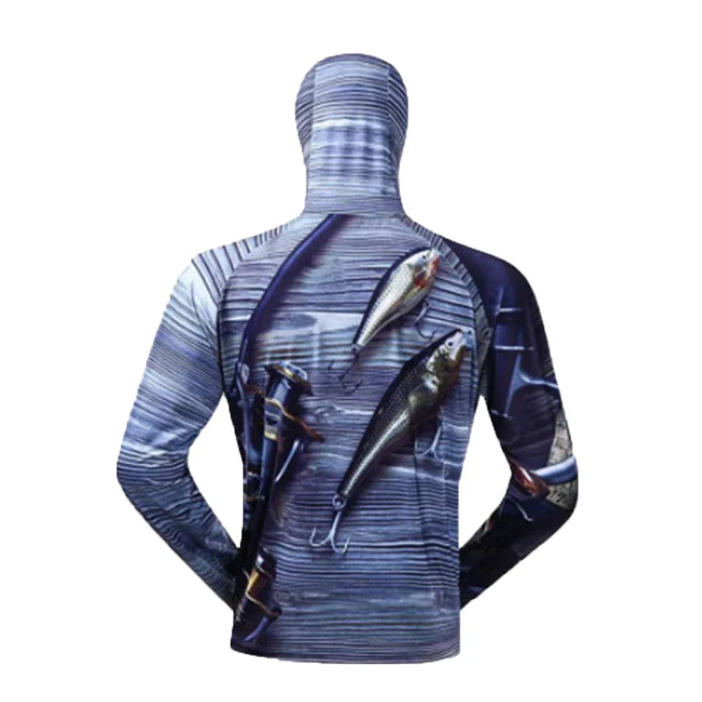 Fishing Jacket – Hooded, UV, Camouflage