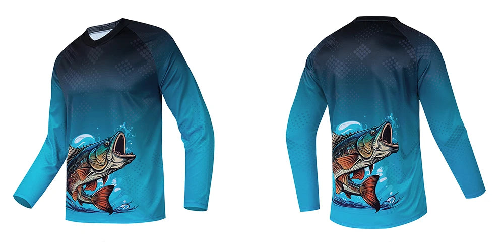 Men’s Long Sleeve UV Fishing Shirt