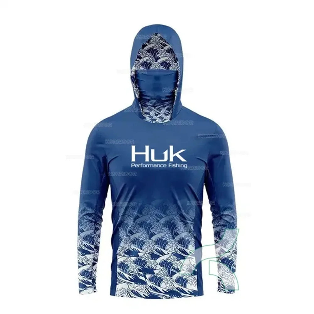 HUK Fishing Shirt – Long Sleeve Sun Protection