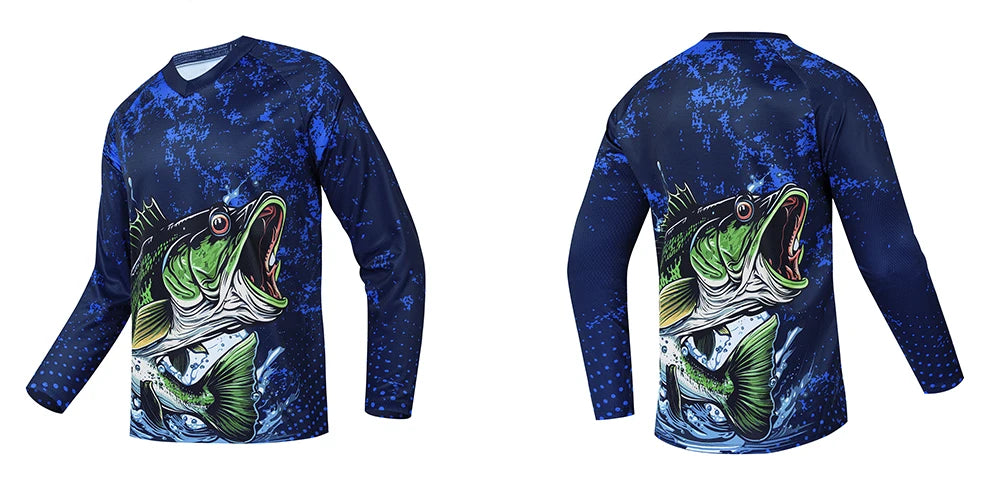 Men’s Long Sleeve UV Fishing Shirt