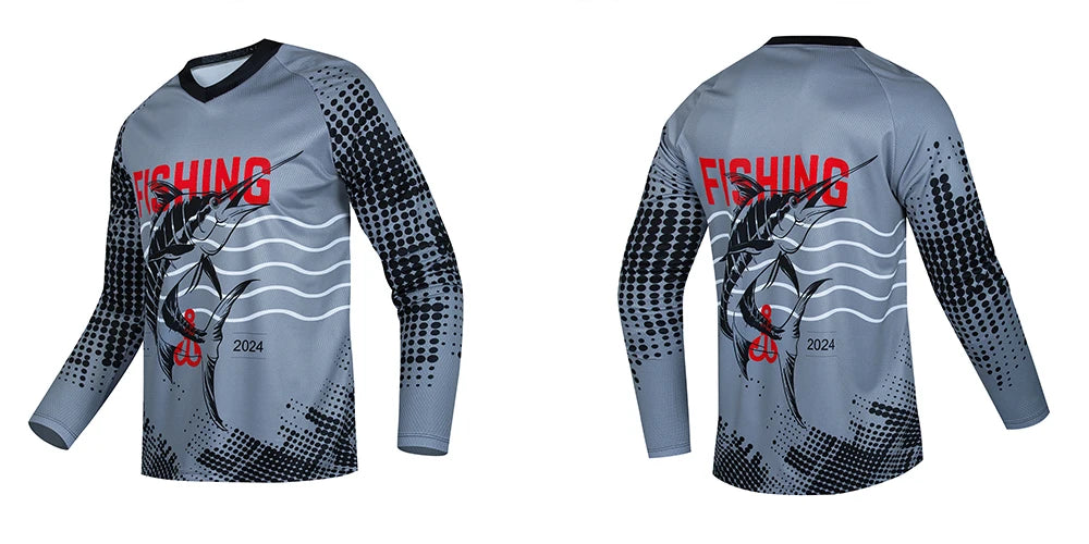 Men’s Long Sleeve UV Fishing Shirt