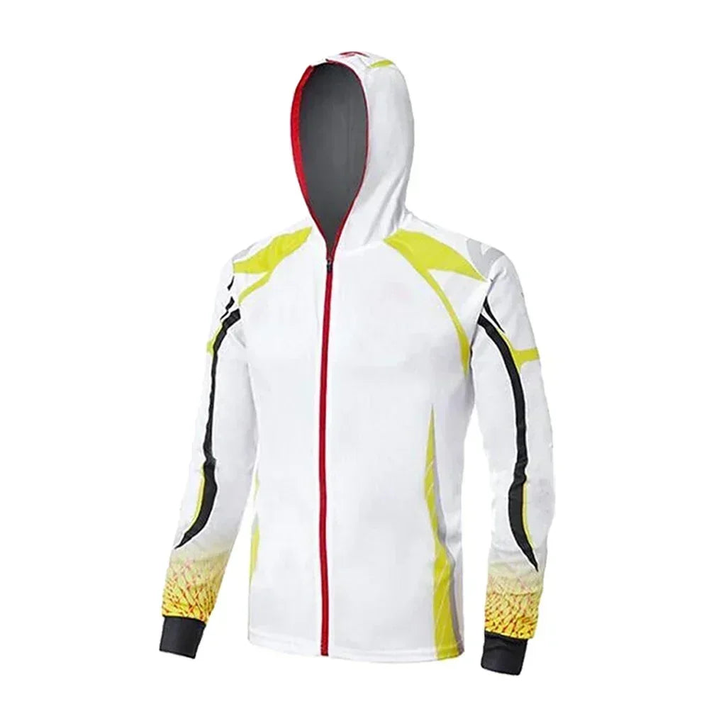 Summer Fishing Hoodie UPF 50+ Zippered