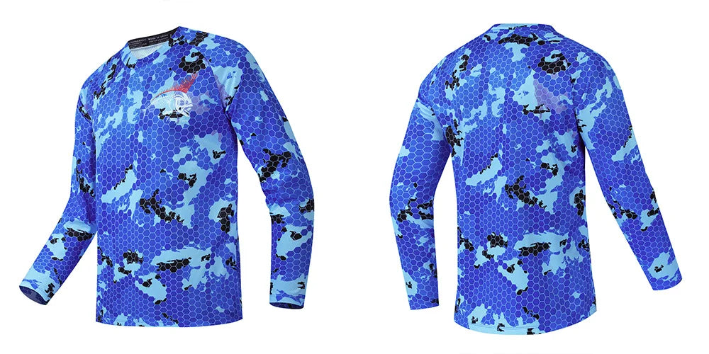 Men’s Long Sleeve UV Fishing Shirt